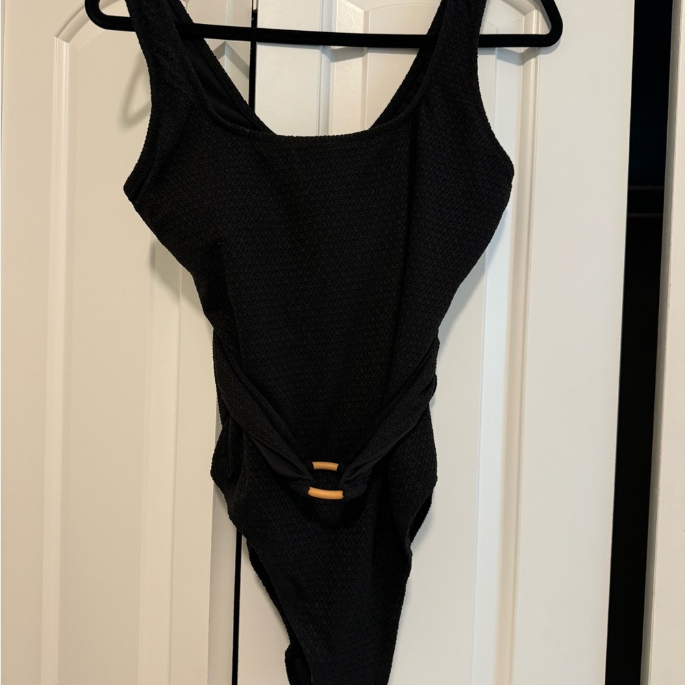 Old Navy Black Bodysuit One Piece with Sleek Design